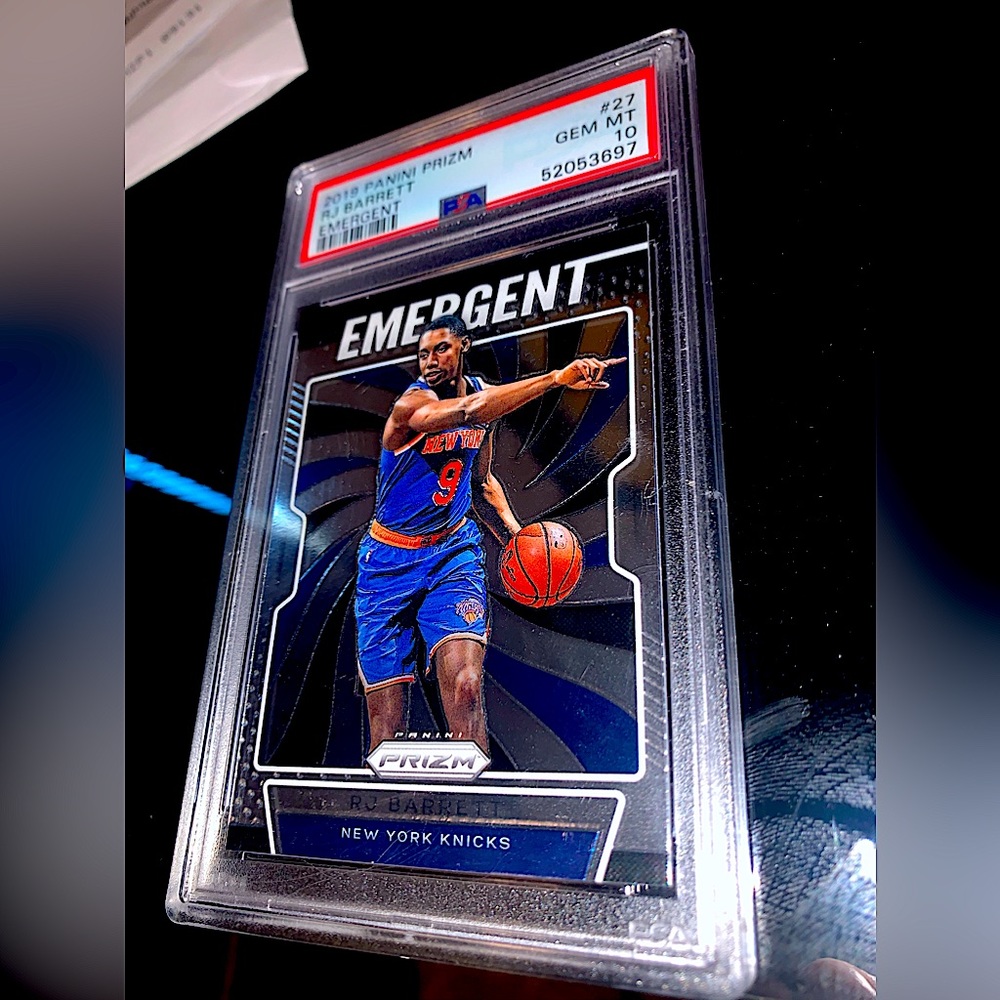 2019 Panini Prizm RJ Barrett Emergent Rookie PSA 10
